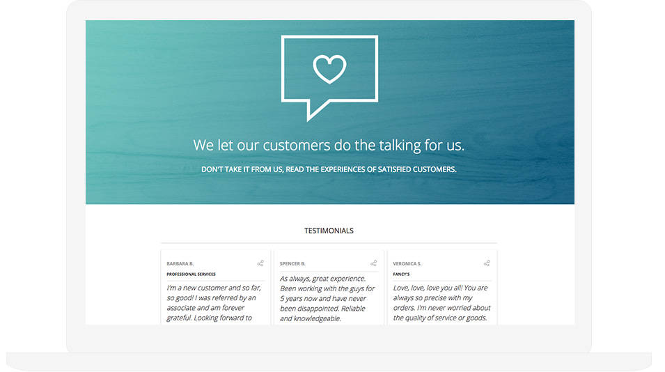 Testimonial Template