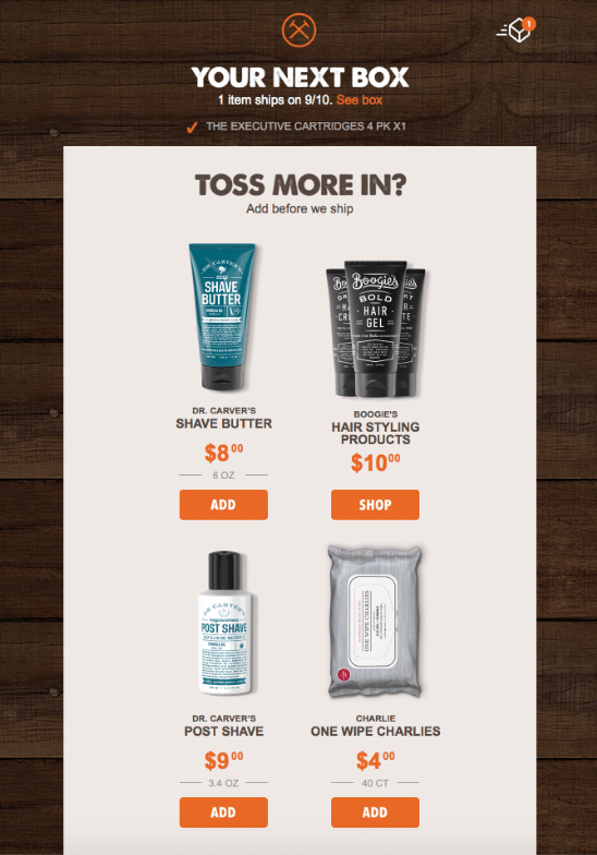 Upsells and Cross-sells for Business Campaign Plan