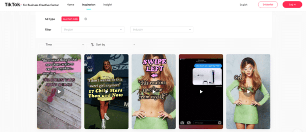 Tiktok-Swipe-Left