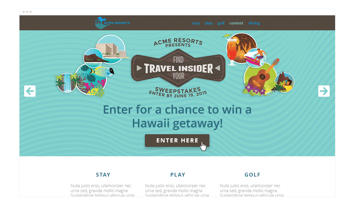 Display your campaign as a popup