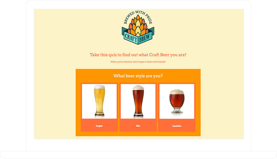 "What Kinf of Beer Are You" Quiz