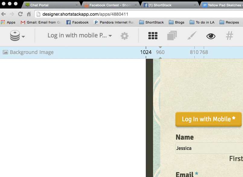 Mobile Login