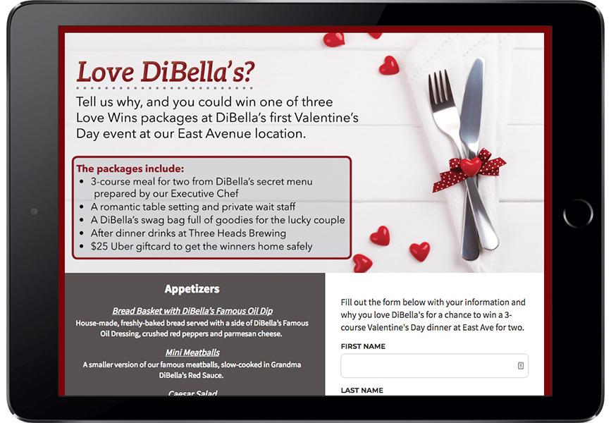 Dibella Valentines Day