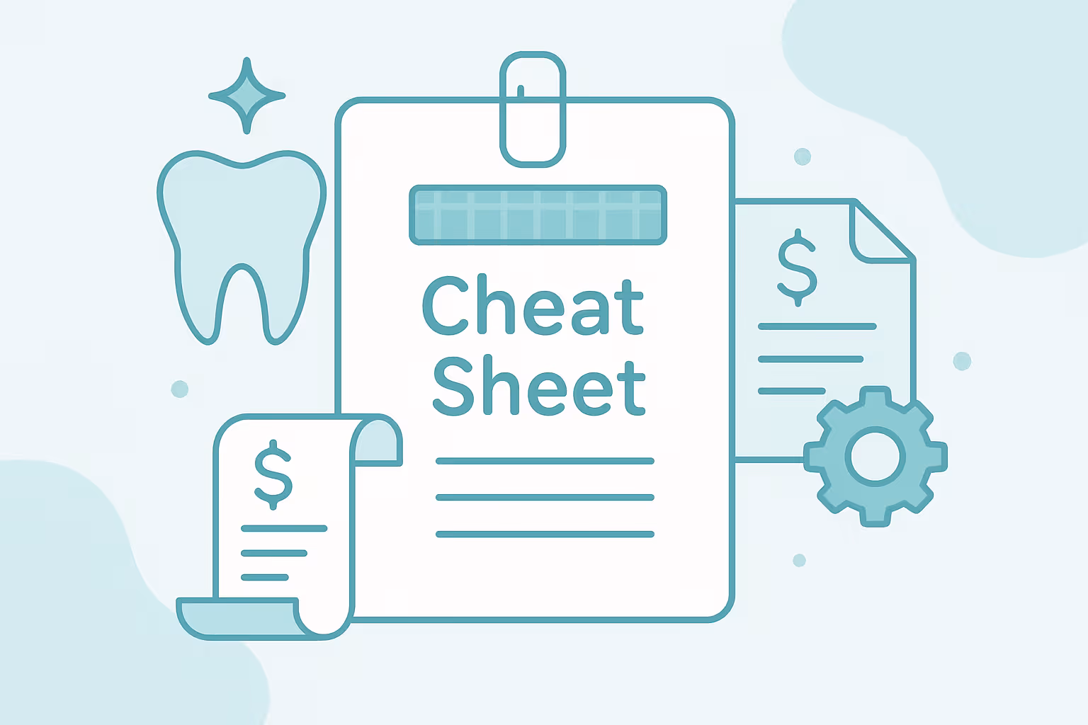 Printable Dental Billing Terminology Cheat Sheet