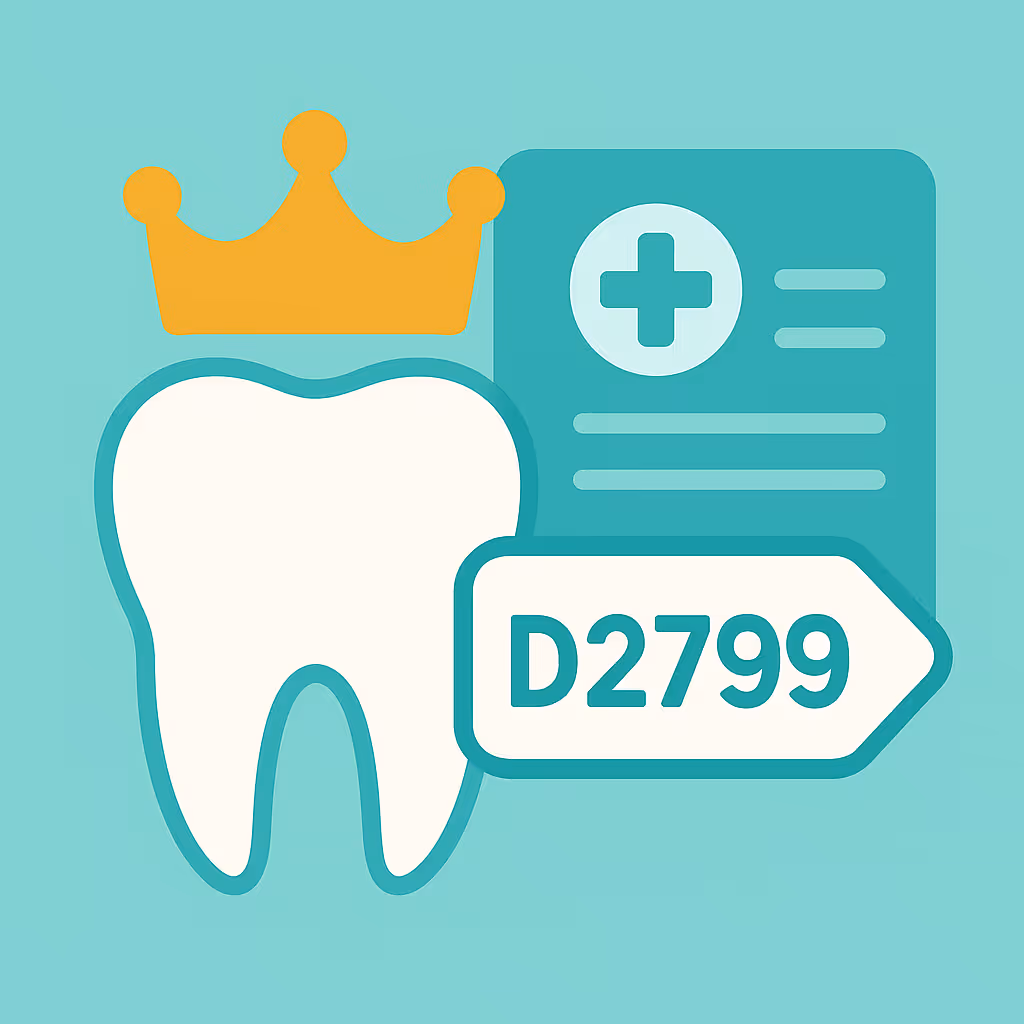 Understanding Dental Code D2799 – Provisional crown– further treatment or completion of diagnosis necessary prior to final impression