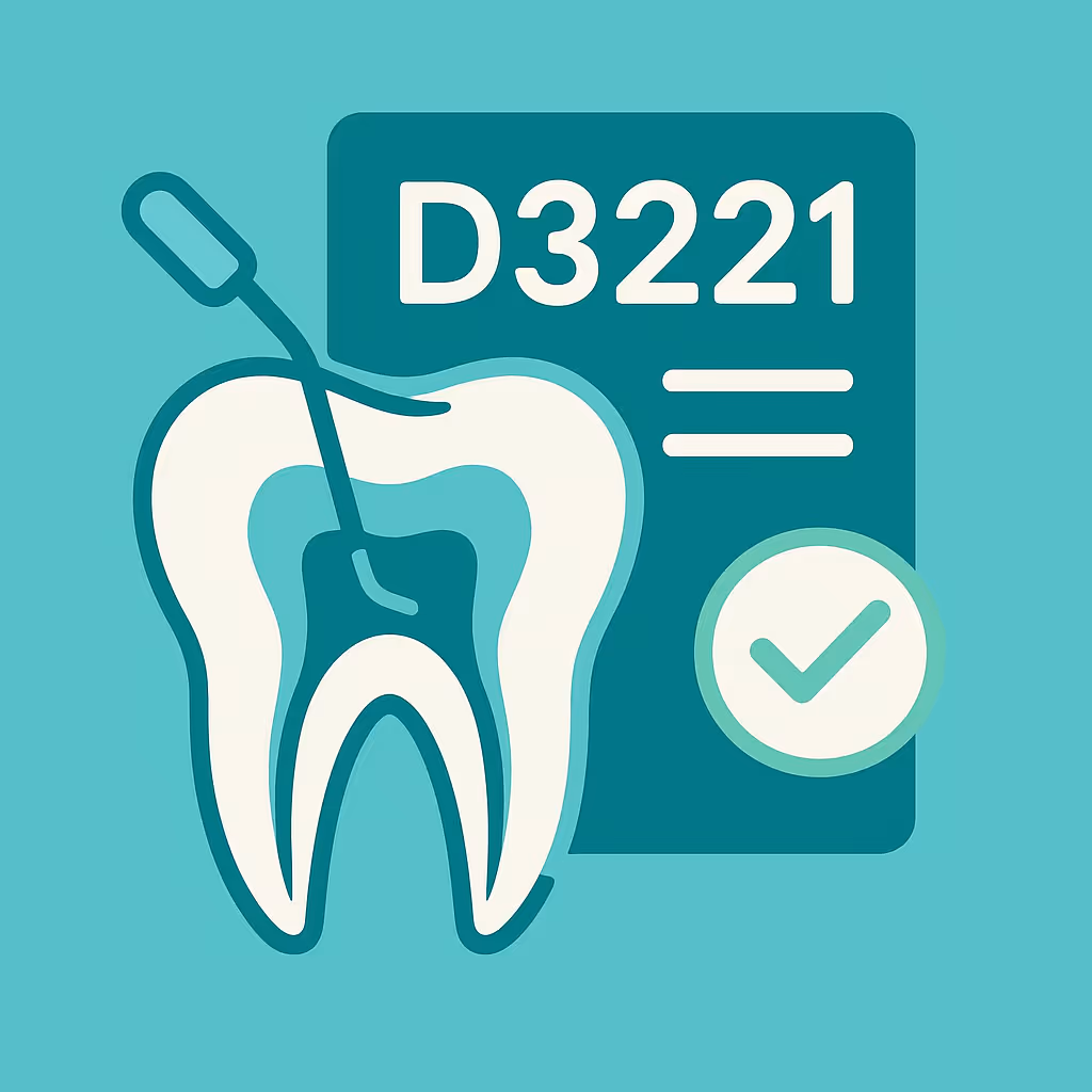 Understanding Dental Code D3221 – Pulpal debridement, primary and permanent teeth