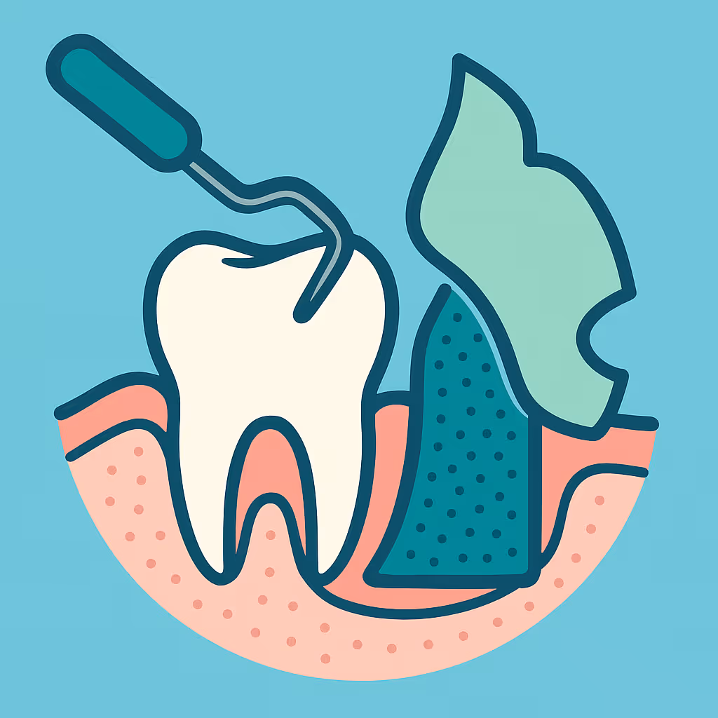 Understanding Dental Code D3432 – Guided tissue regeneration, resorbable barrier, per site, in conjunction with periradicular surgery