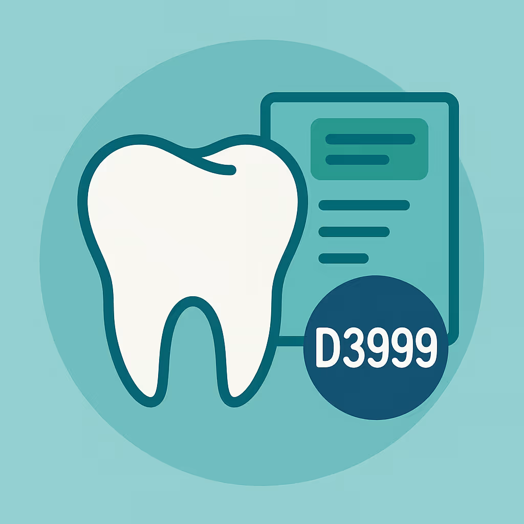 Understanding Dental Code D3999 – Unspecified endodontic procedure, by report