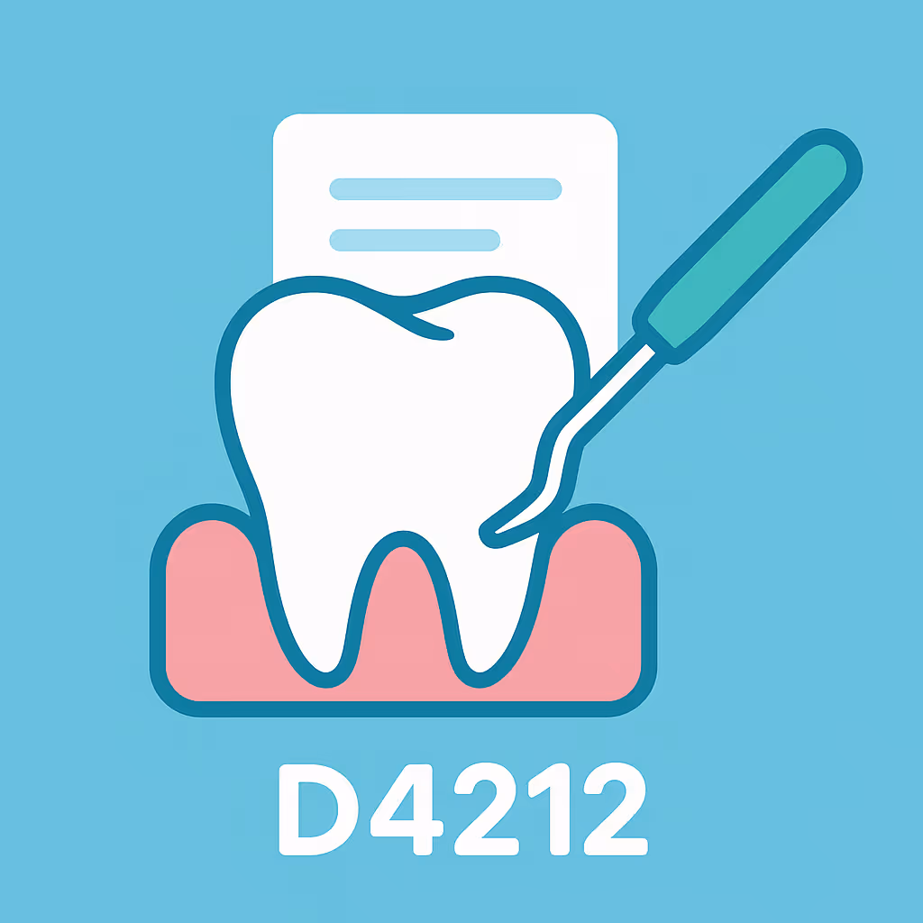 Understanding Dental Code D4212 – Gingivectomy or gingivoplasty to allow access for restorative procedure, per tooth