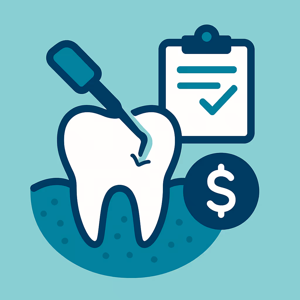Understanding Dental Code D4261 – Osseous surgery (including elevation of a full thickness flap and closure) – one to three contiguous teeth or tooth bounded spaces per quadrant