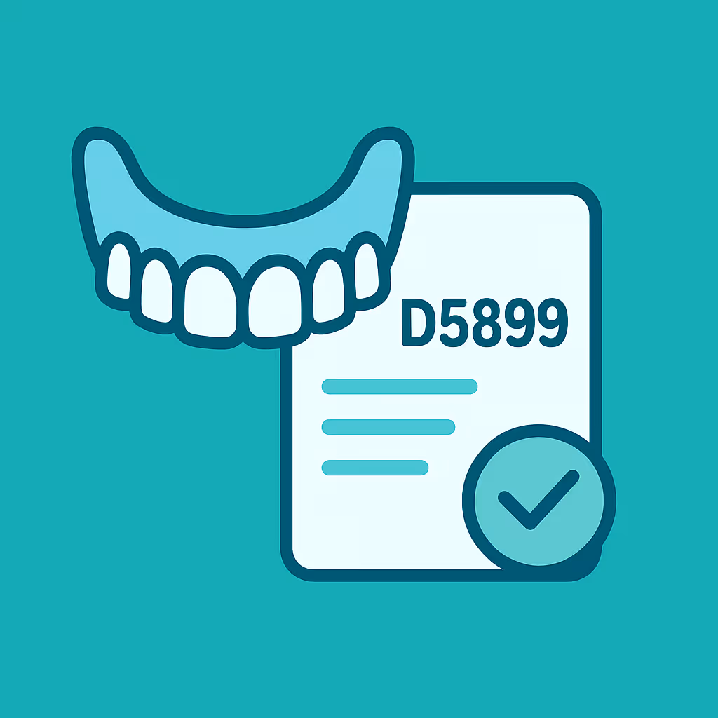 Understanding Dental Code D5899 – Unspecified removable prosthodontic procedure, by report