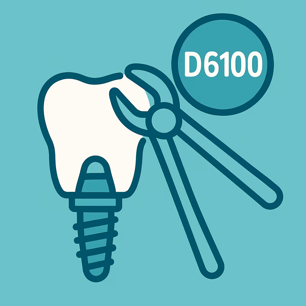 Understanding Dental Code D6100 – Implant removal, by report