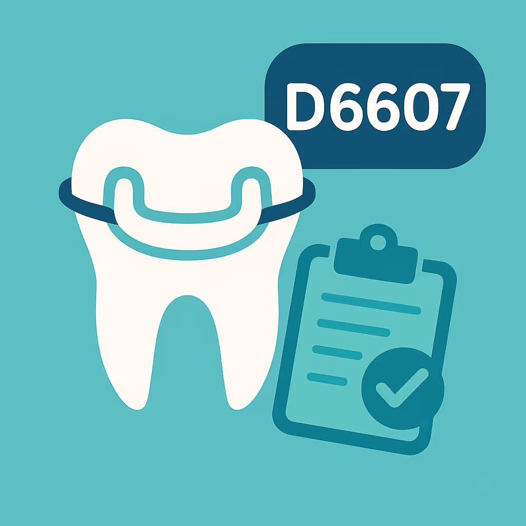 Understanding Dental Code D6607 – Retainer inlay