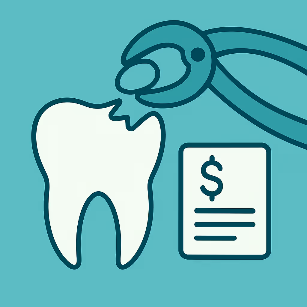 Understanding Dental Code D7140 – Extraction, erupted tooth or exposed root (elevation and/or forceps removal)