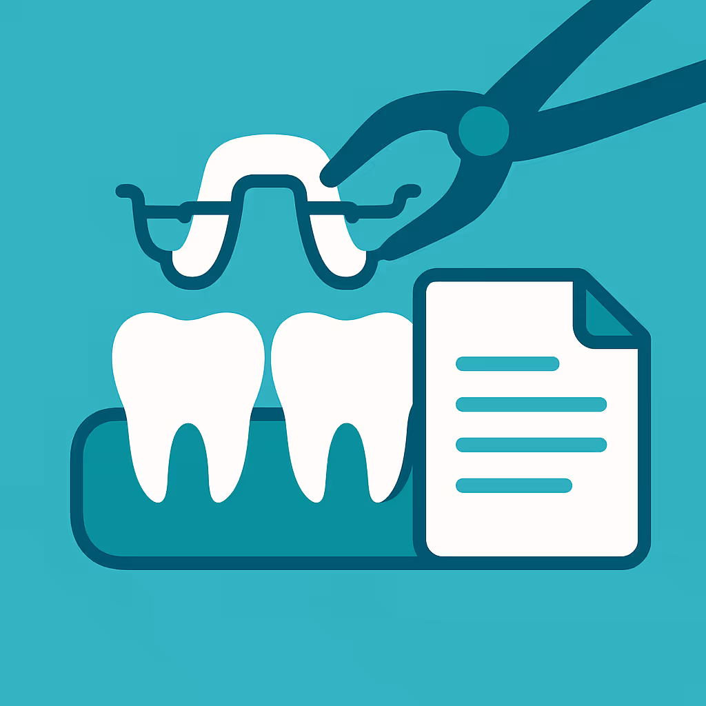 Understanding Dental Code D7997 – Appliance removal (not by dentist who placed appliance), includes removal of archbar