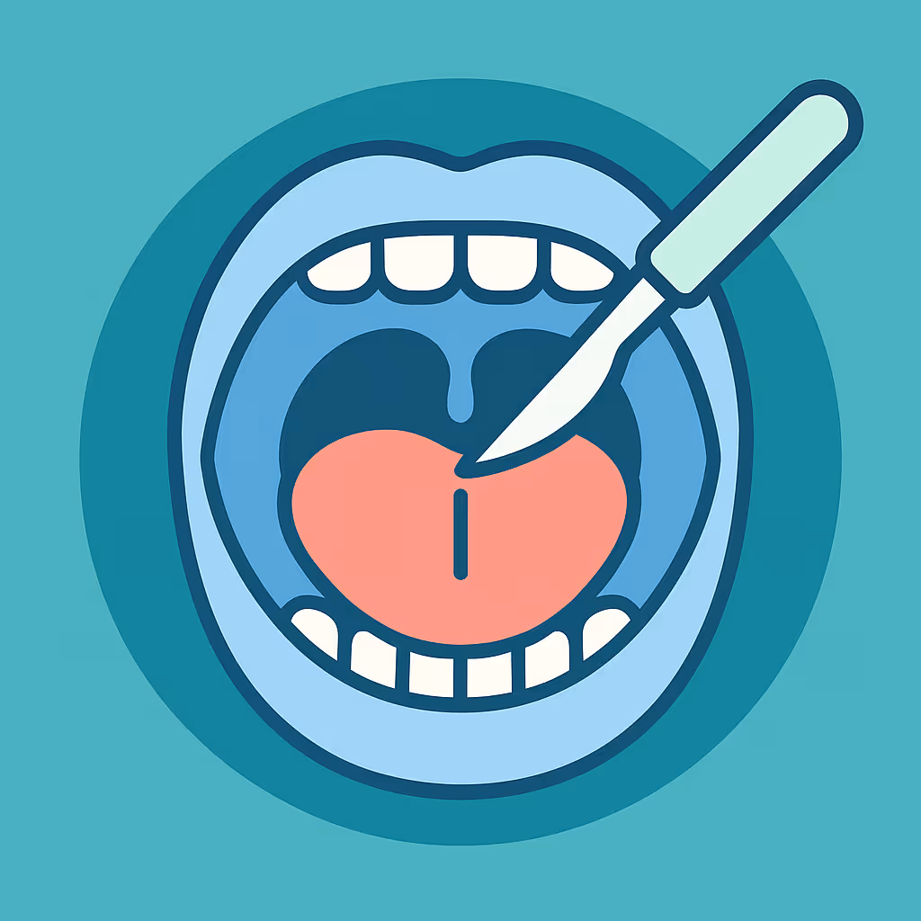 Understanding Dental Code D7962 – Lingual frenectomy (frenulectomy)