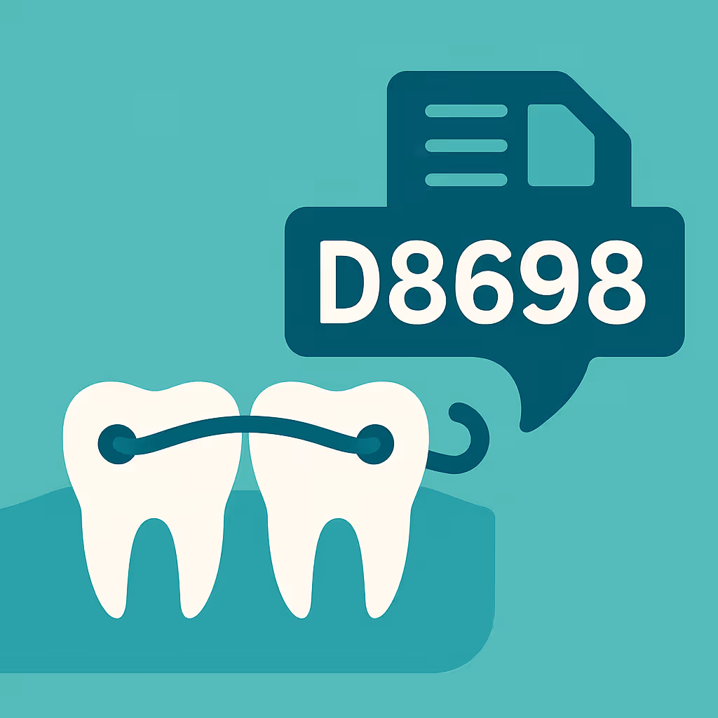 Understanding Dental Code D8698