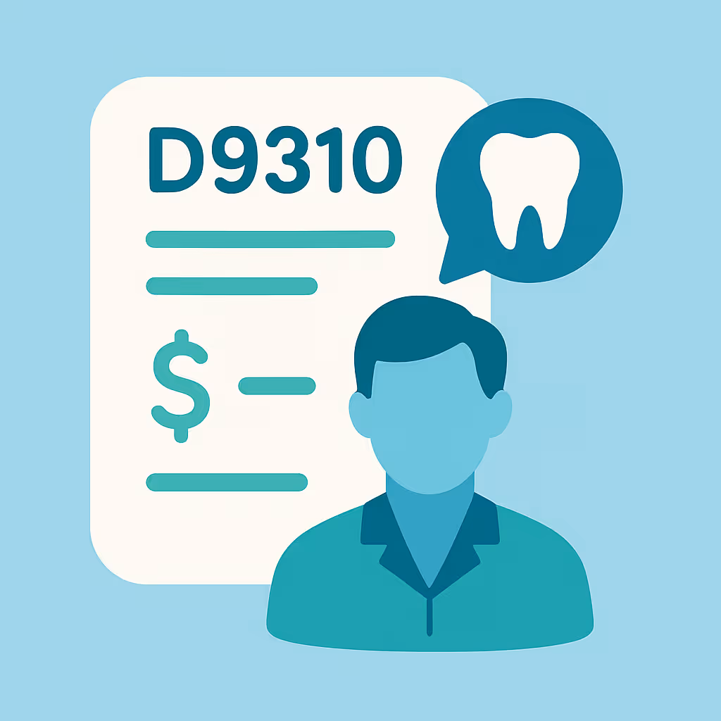 Understanding Dental Code D9310 – Consultation