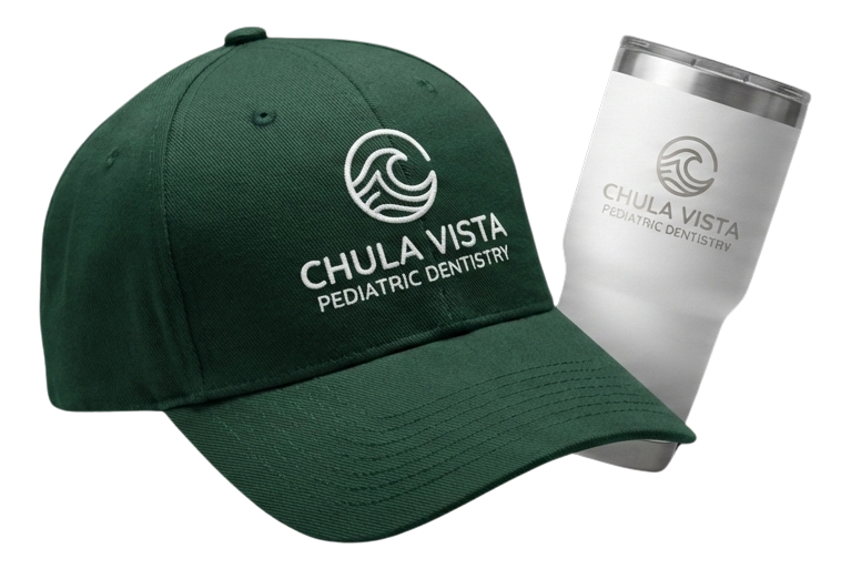 Black fitness tracker, green folded jacket with white earphones, and black massage gun labeled Theragun Prime.