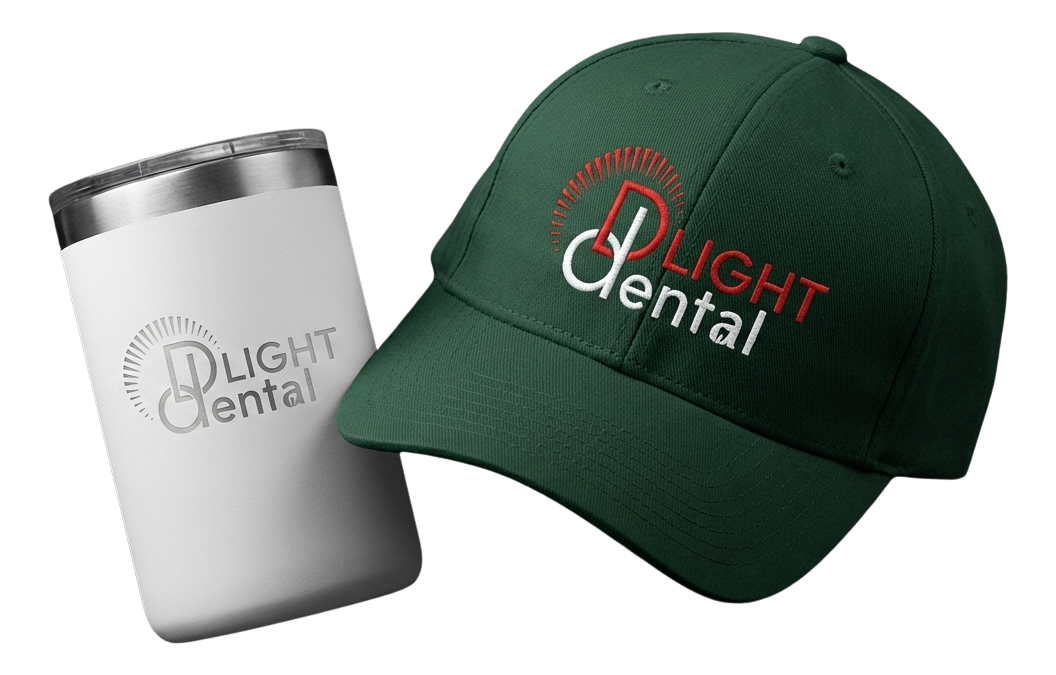 Black fitness tracker, green folded jacket with white earphones, and black massage gun labeled Theragun Prime.