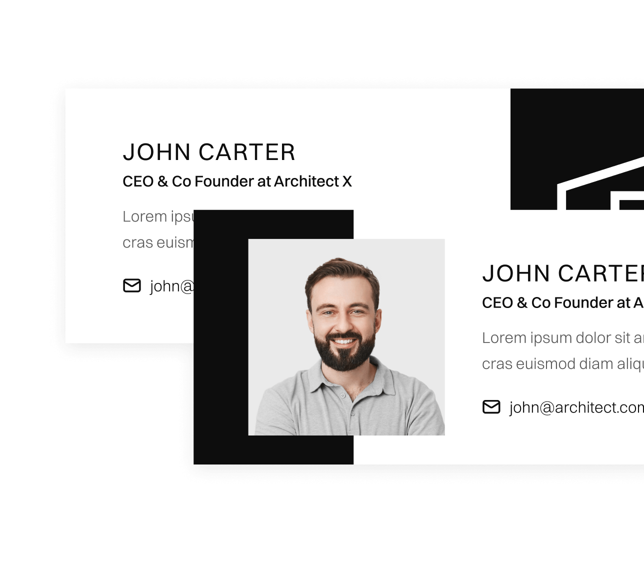 Email Signature - Architect X Webflow Template
