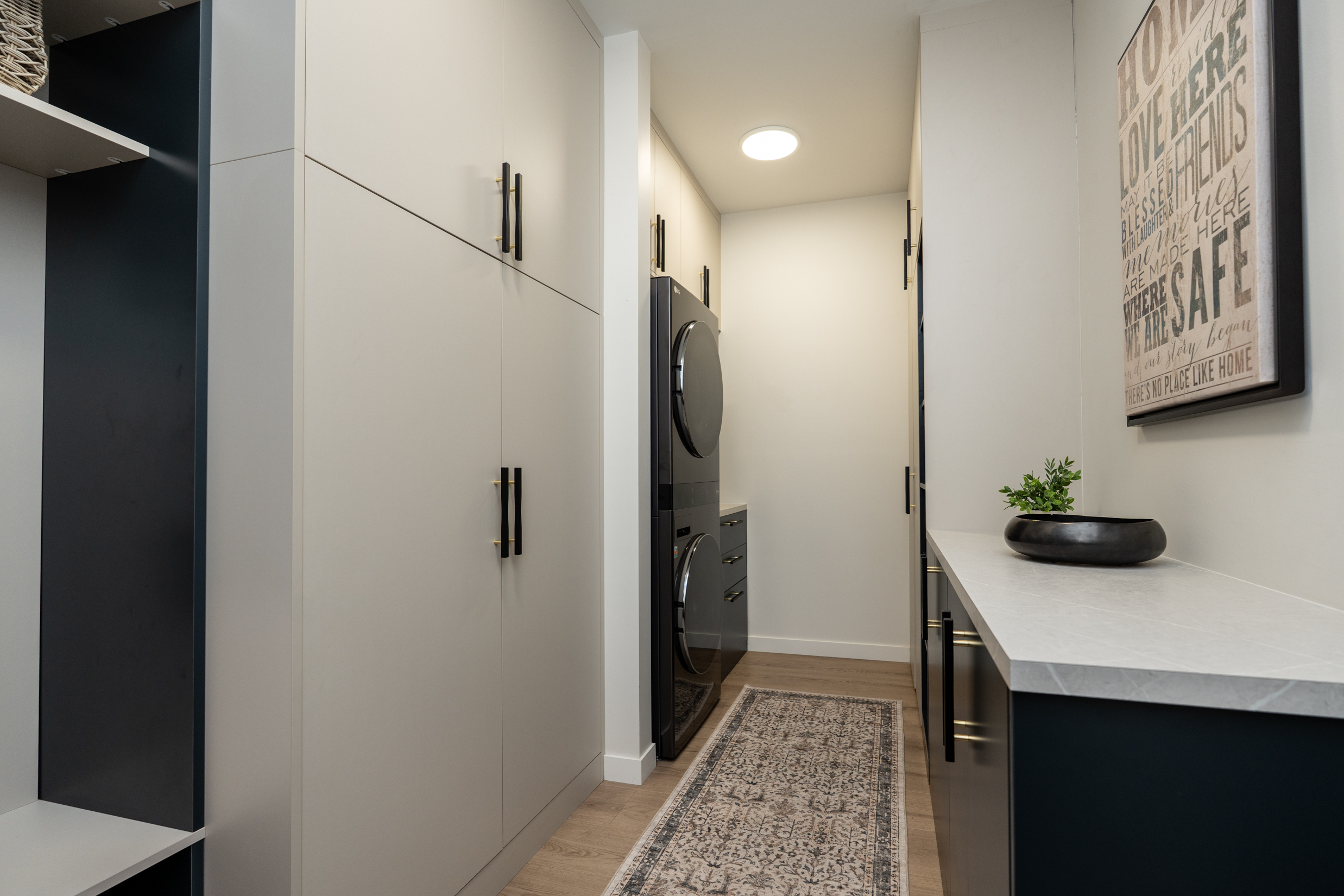 Yellowmoon Laundry Mudroom