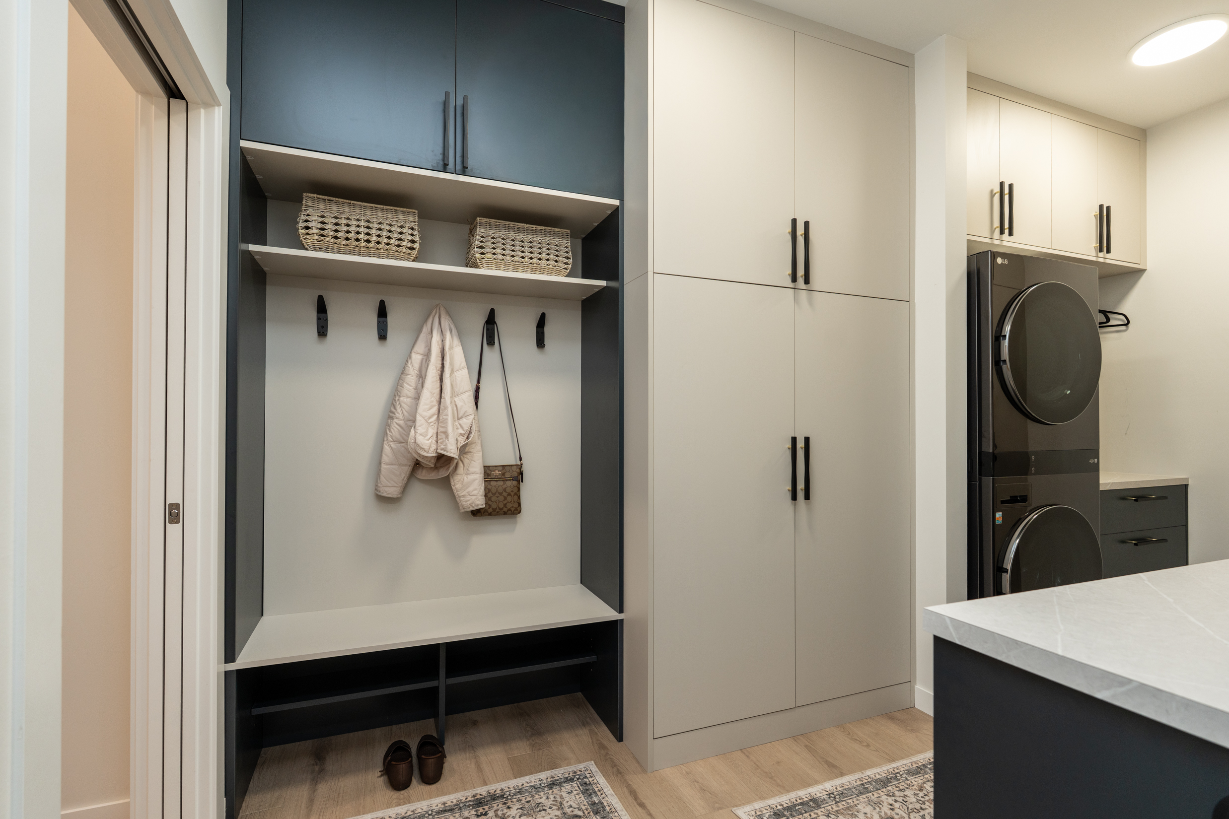 Yellowmoon Laundry Mudroom