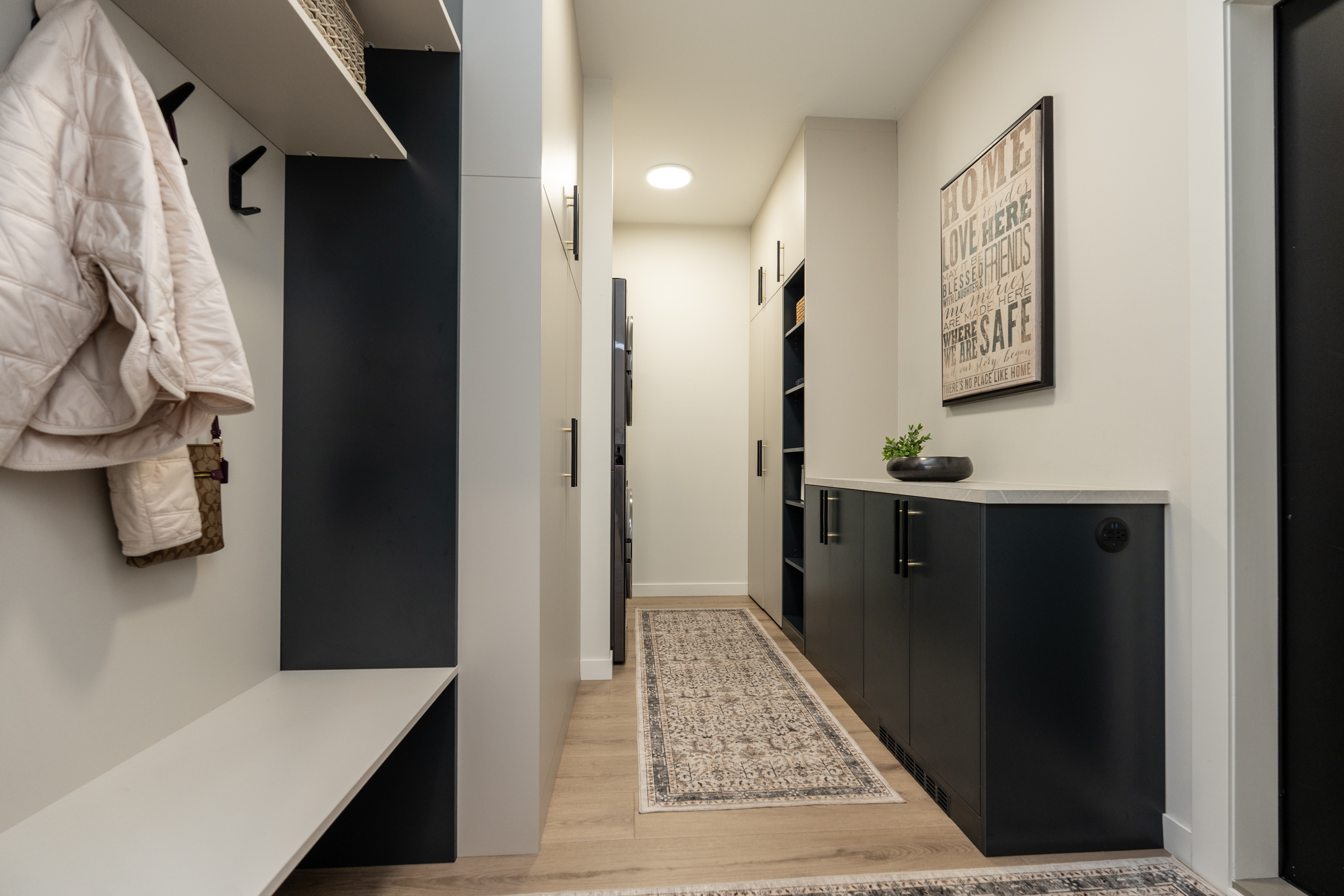 Yellowmoon Laundry Mudroom