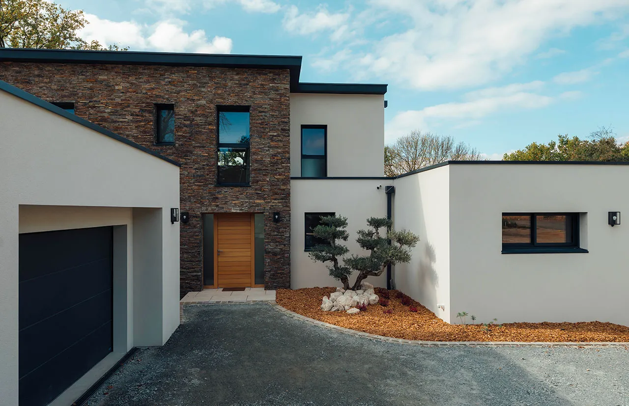 Une maison contemporaine sur-mesure pensée comme une respiration