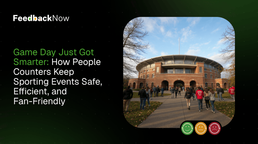 Game Day Just Got Smarter: How People Counters Keep Sporting Events Safe, Efficient, and Fan-Friendly