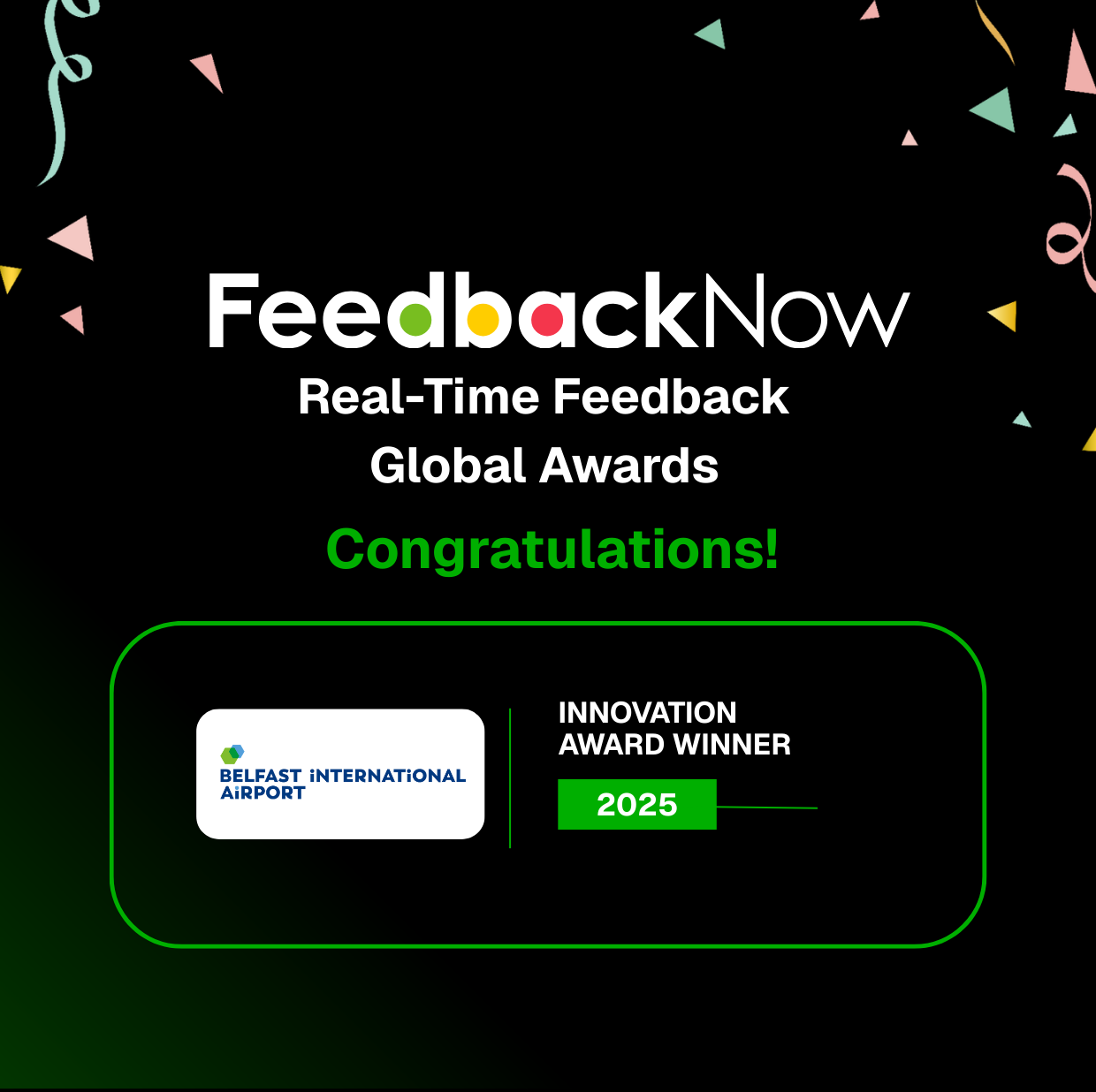 2025 Winner: Belfast International Airport