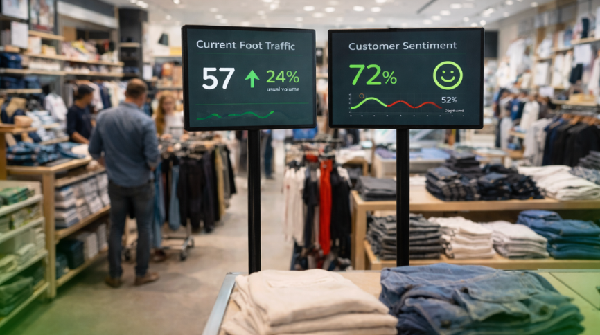 Vom Fußgängerverkehr zum prädiktiven Betrieb: Umwandlung von Echtzeitsignalen in messbare Leistungssteigerungen