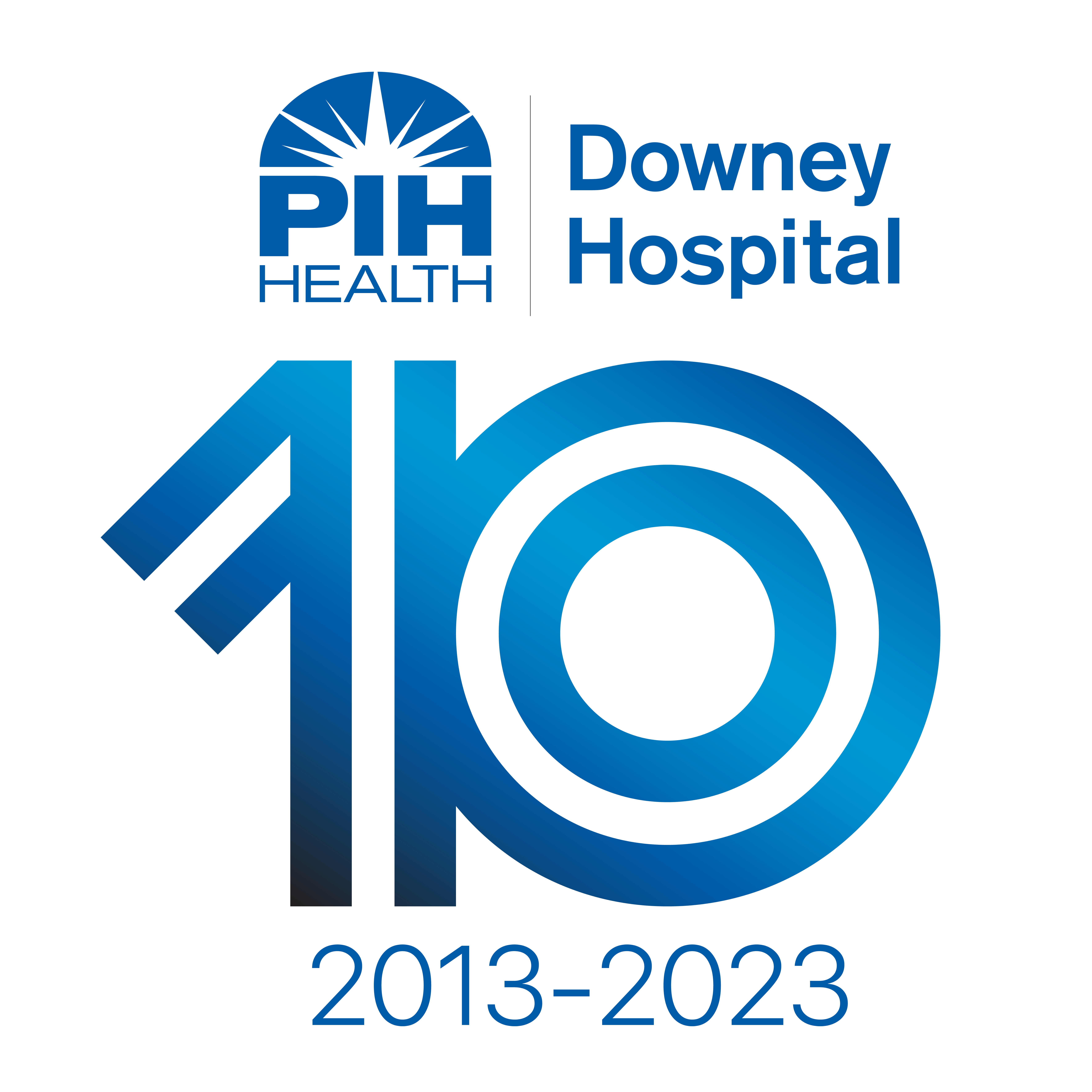 PHDH 10 Year Logo