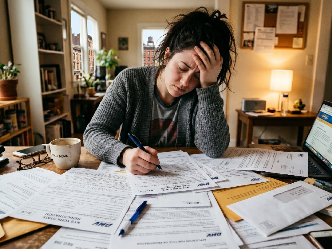 Woman worried about forms for DMV