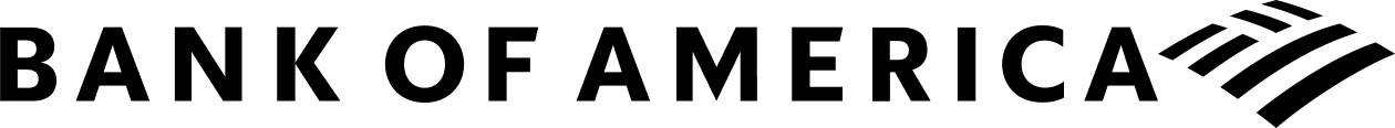 Bank of America black and white logo