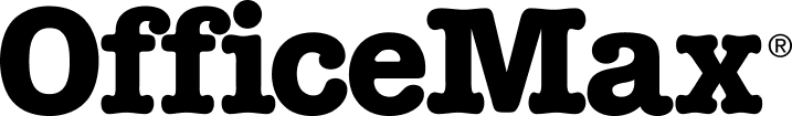 OfficeMax black and white logo