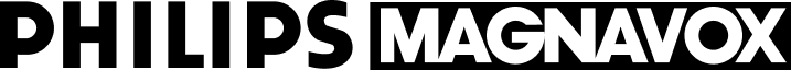 Philips Magnavox black and white logo