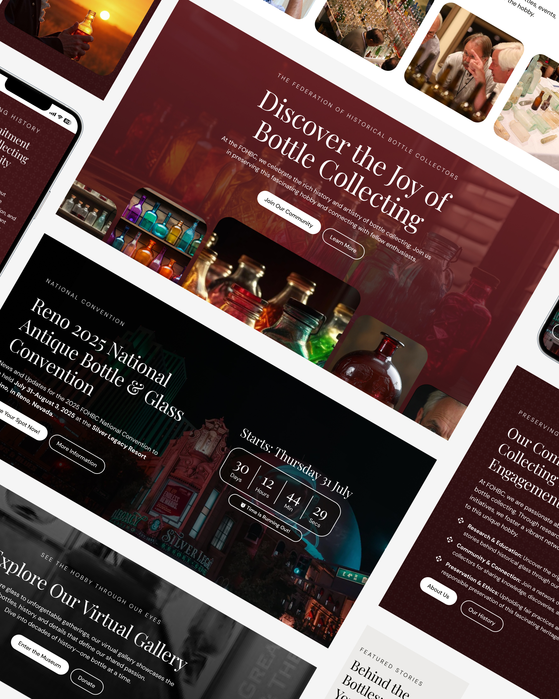 FOHBC website design image