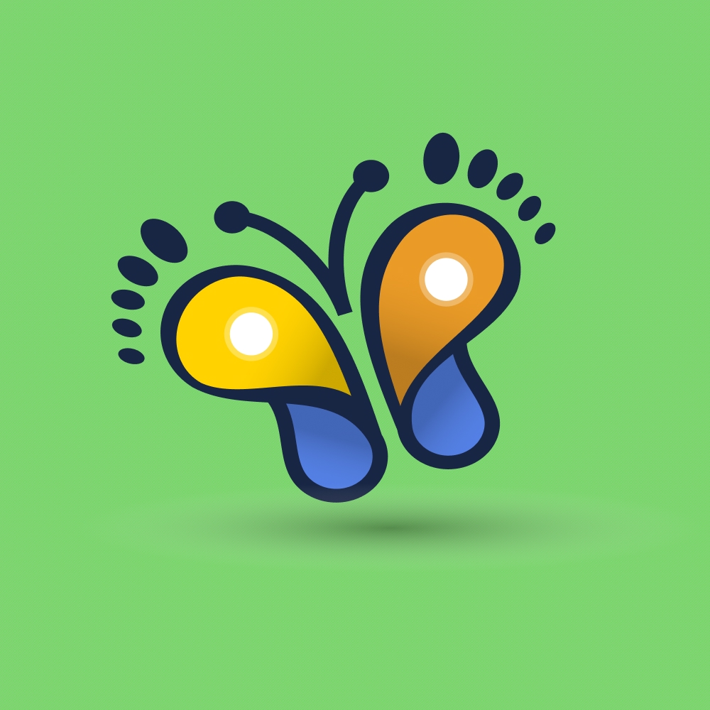 An image of a logo design for First Steps Christian Academy
