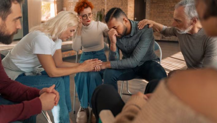 Supportive counseling helps domestic violence survivor