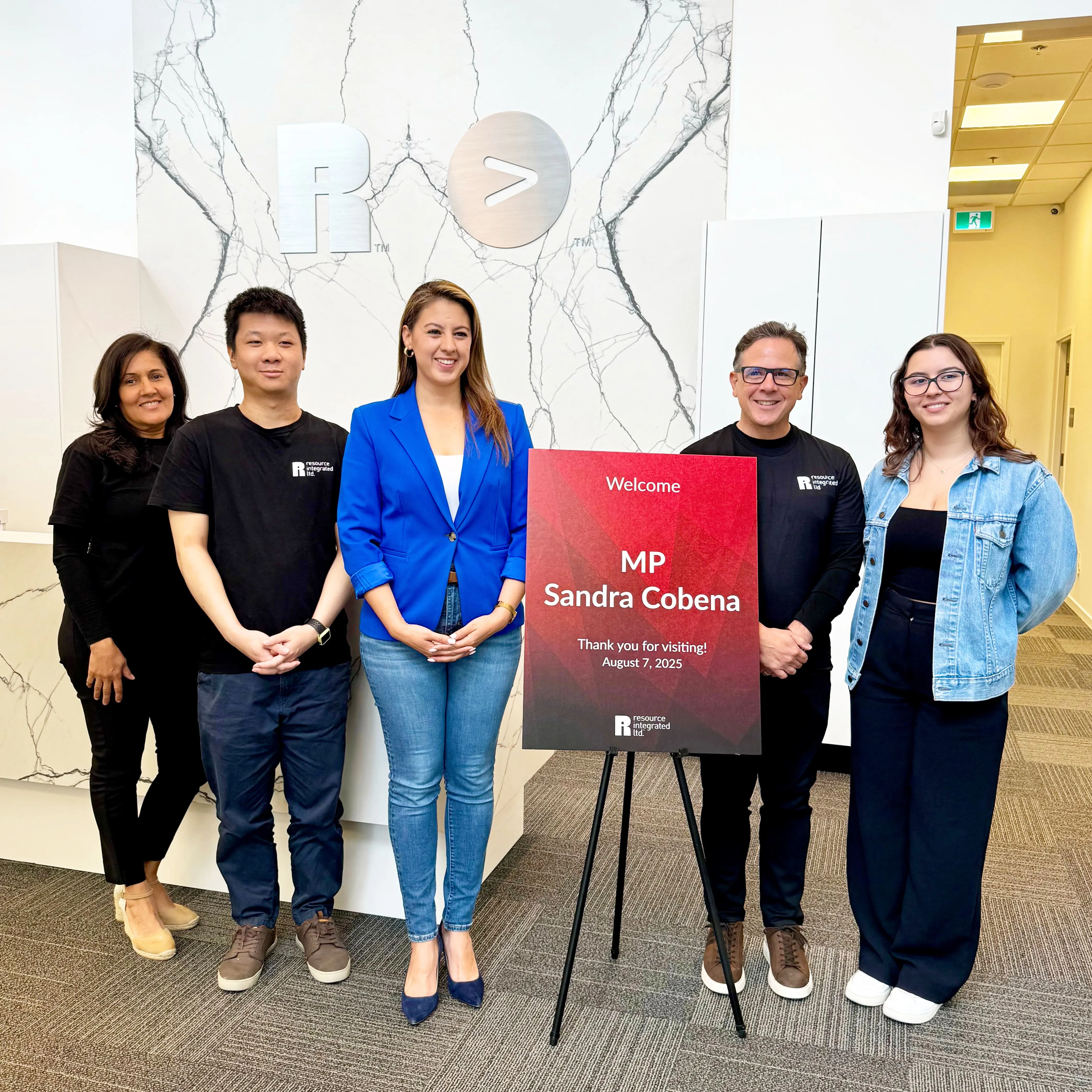 Investing in the Future: Resource Integrated Hosts MP Sandra Cobena and Supports Student Development