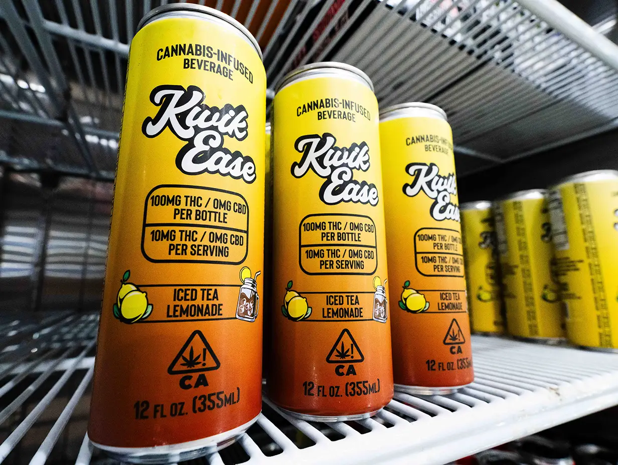 Kwik Ease cannabis 100mg THC drink