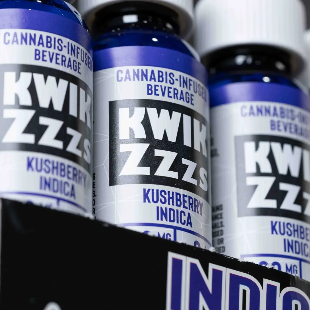 Kwik Ease drink helping with sleep amnesia. 100MG THC & CBN