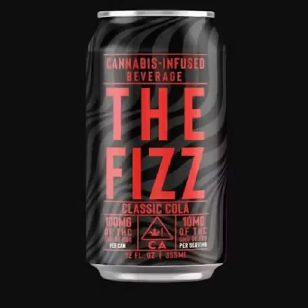 Kwik Ease THC Fizz Cannabis Infused Beverage.