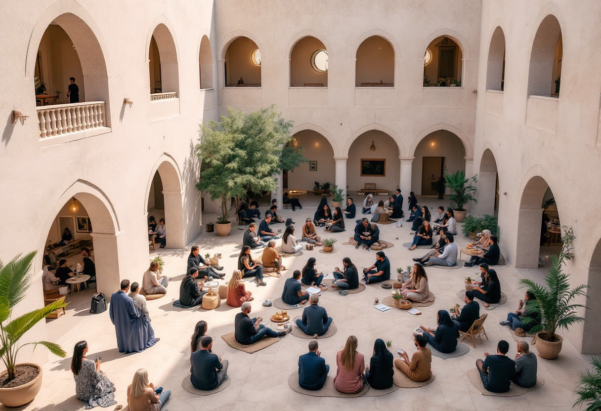image of community outreach (for a mosque)