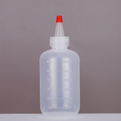 LDPE squeeze bottle 180mL with 24mm neck finish