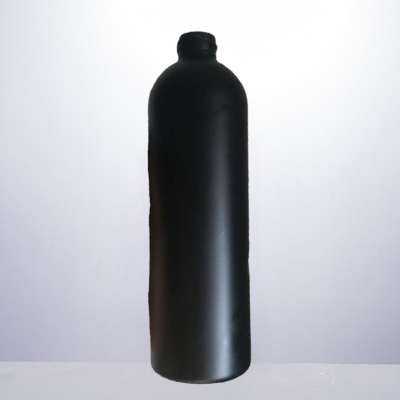 Bullet cosmo round 500mL PE plastic bottle with 24mm neck finish