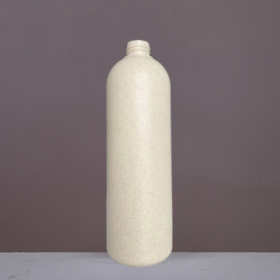 Wheat straw biocomposite bullet cosmo round 690mL bottle with 28mm neck finish