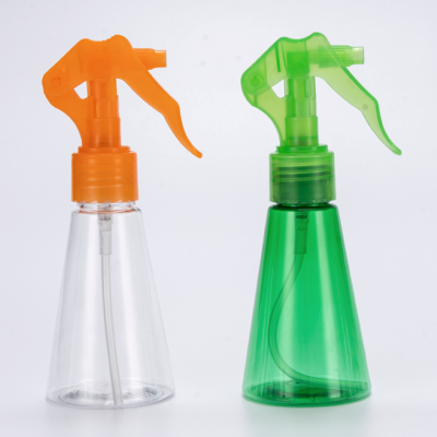Clear PET trigger spray bottle 90mL with 24mm neck finish