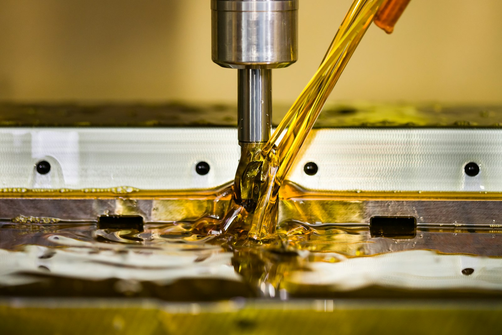 Multi-cavity mold tooling on a CNC machining table